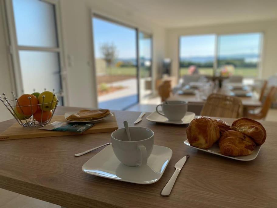 Villa Neuve Pour 6 Personnes Avec Spa Carantec Exterior photo