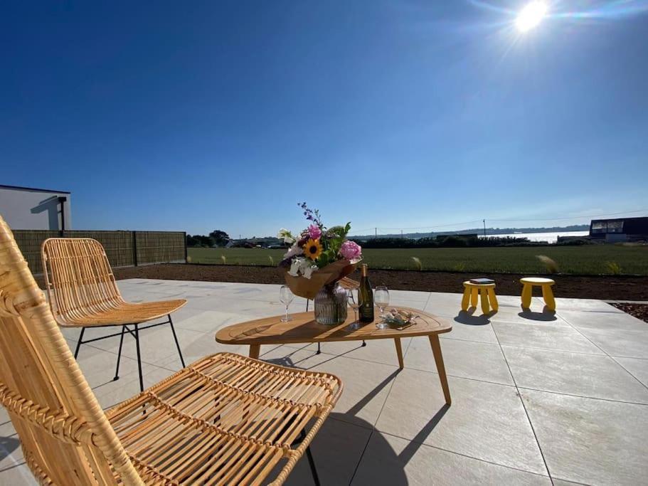 Villa Neuve Pour 6 Personnes Avec Spa Carantec Exterior photo